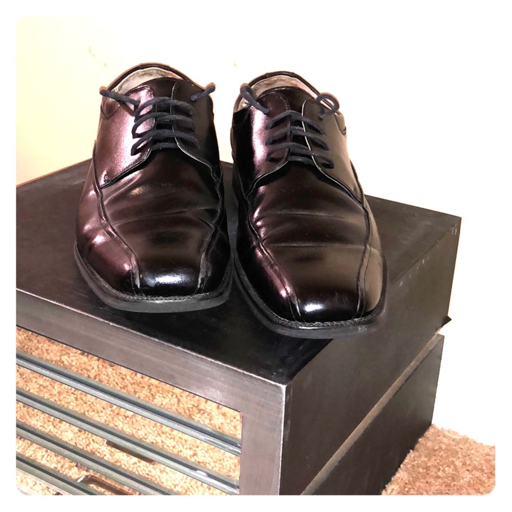 Florsheim Black Square Toe Dress Shoe